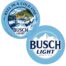 Busch Light Fishing Coasters