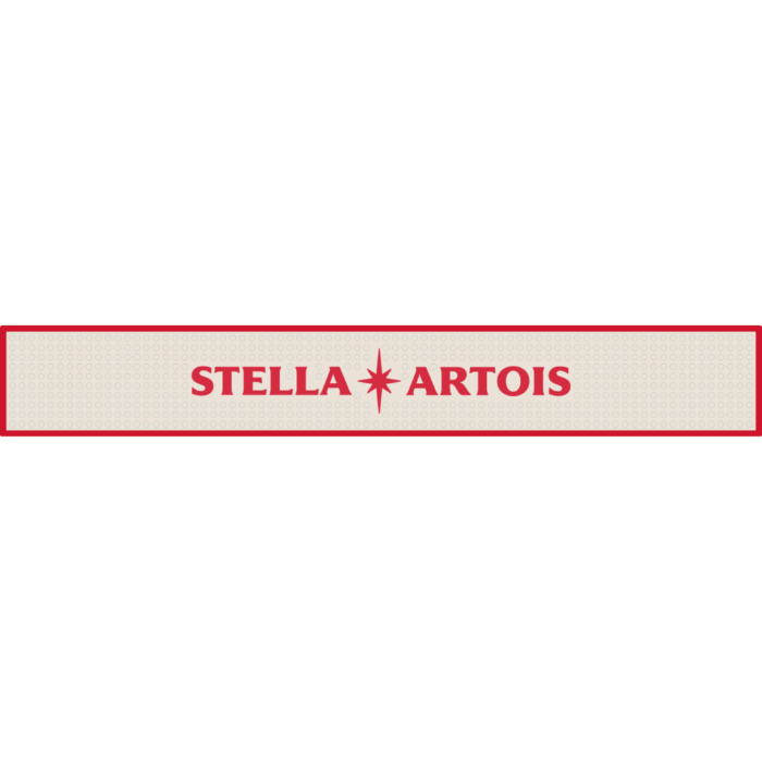 Stella Red Bar Mat