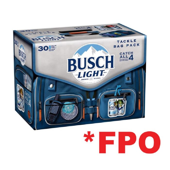 busch tackle box pack Busch Light Fishing 45 Can Soft Cooler