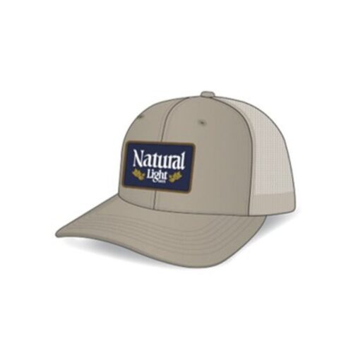 Natural Light mesh back hat