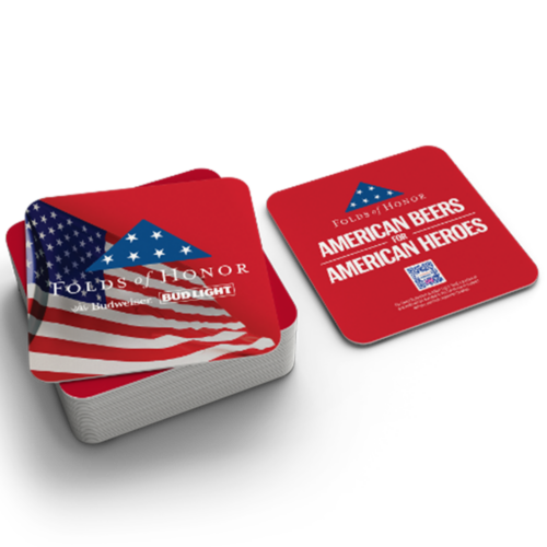 Bud Heroes Coasters