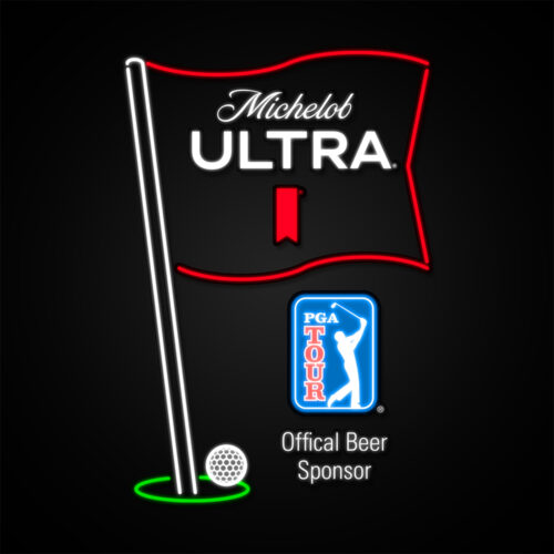 MUL PGA Golf Flag LED